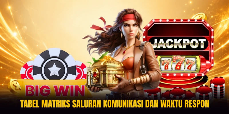 Tabel matriks saluran komunikasi dan waktu respon